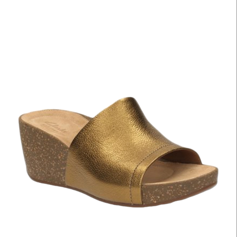 Clark's Women's Temira Wedge Sandals. Size‎ 8